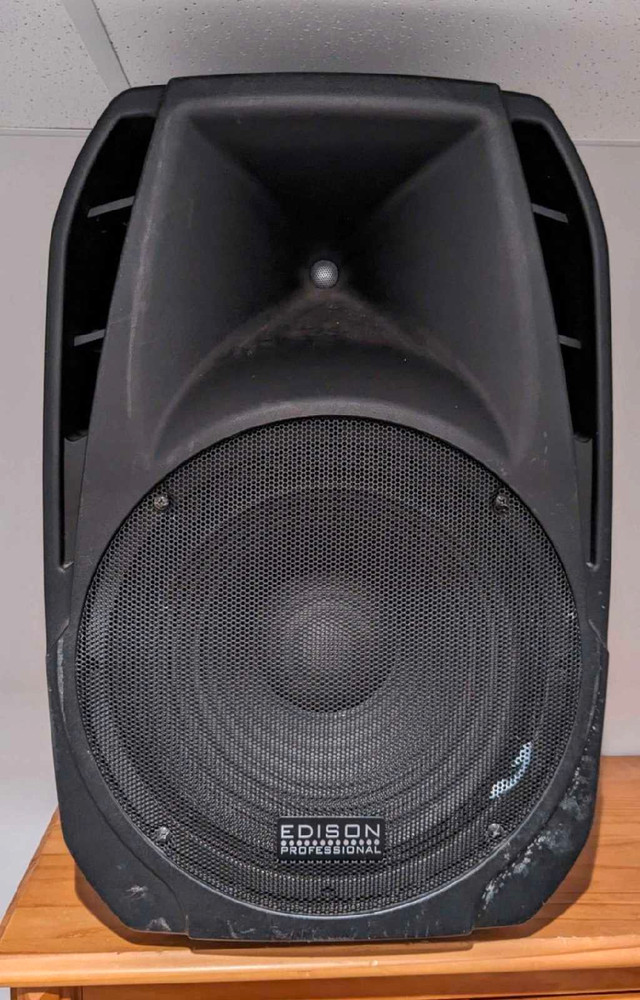 Powered speaker 15inch with bluetooth.  Edison professional  in Speakers in Oshawa / Durham Region