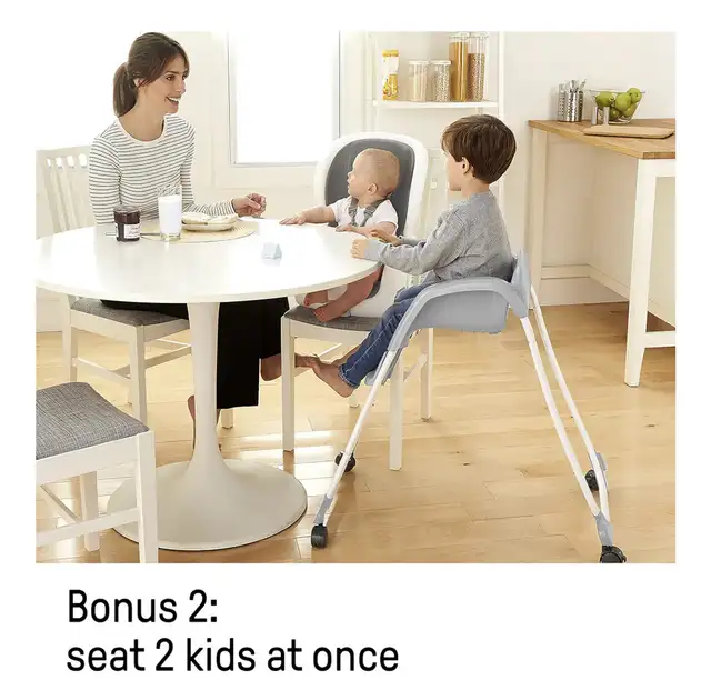 Ingenuity SmartClean 3-in-1 Convertible Baby High Chair in Feeding & High Chairs in Laval / North Shore - Image 8
