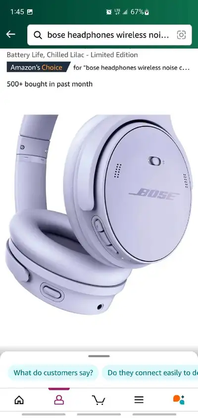 Bose QuietComfort Bluetooth, View more