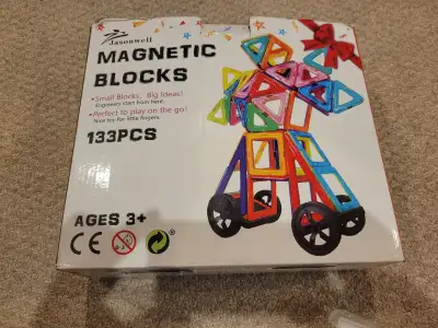 Magnetic Tiles (Over 130 pieces), View more