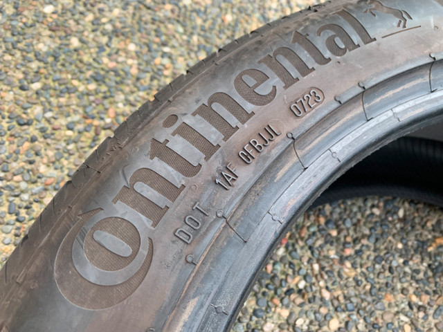 1 X single 255/45/19 continental Pro contact RX T2 good tread in Tires & Rims in Delta/Surrey/Langley - Image 4