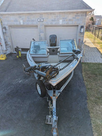 2006 Princecraft Pro series 166 Boat