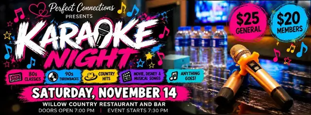 Karaoke Night by Purrfect Connections