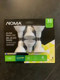 NOMA MR16 GU10 Base Non-Dimmable LED Flood Light Bulbs