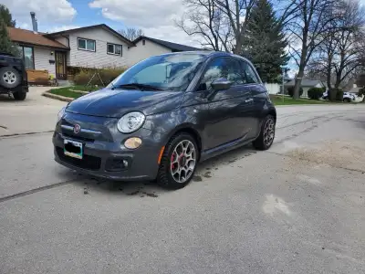 2014 Fiat 500 Sport – private sale – low kms – manual - safetied