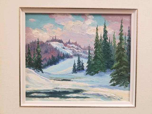 Original John Topelko oil painting in Arts & Collectibles in Ottawa