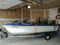 Traveler 14' motor boat for sale
