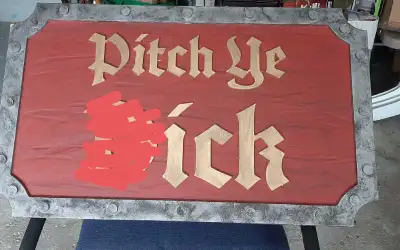 custom wood bar/ pub signs., View more