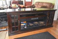 NEW Tresanti TV Entertainment Unit/Fireplace With Cooling