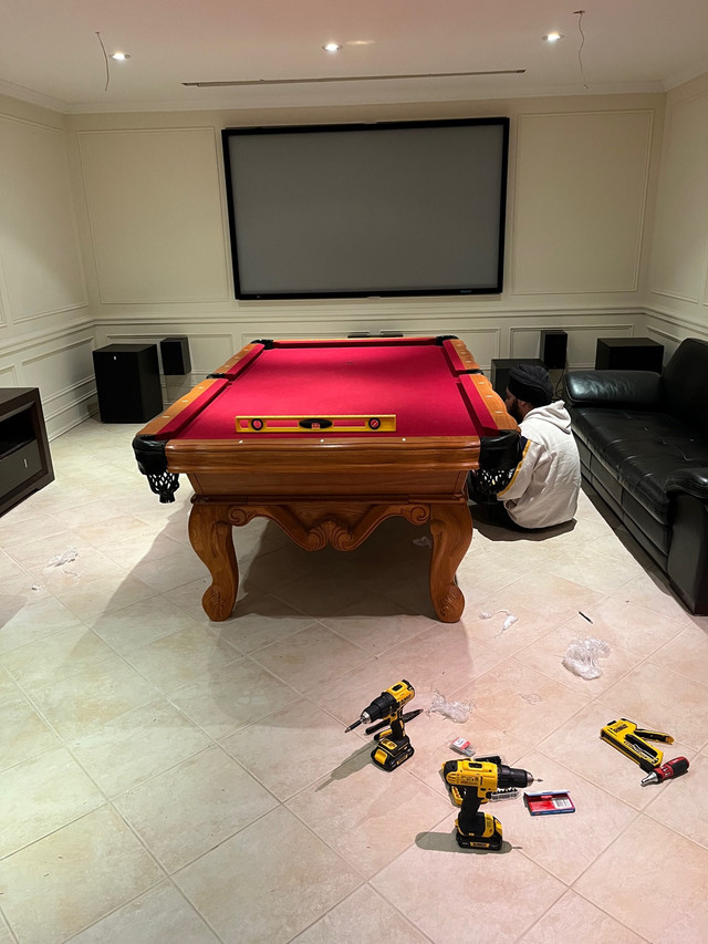 Pool table and snooker installation/moving services  in Moving & Storage in Mississauga / Peel Region - Image 2