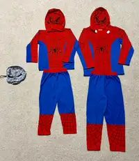 Spider-Man Costumes and Skull Bones Mask