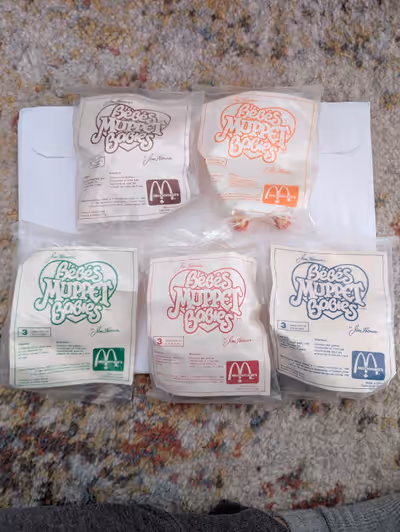 McDonald's released a set of four Muppet Babies Happy Meal toys in 1987. The main set had the Babies...