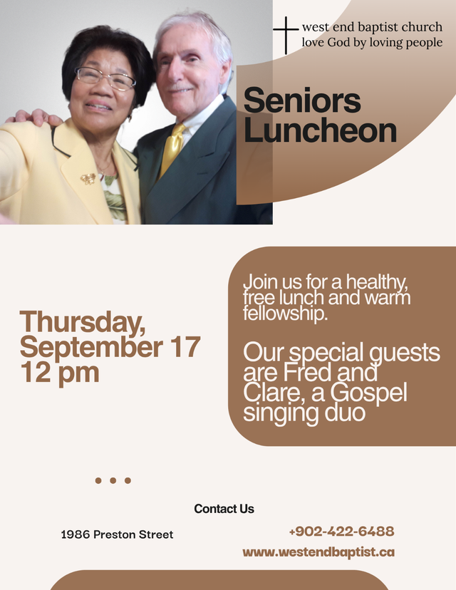 FREE SENIOR'S LUNCHEON & SOCIAL