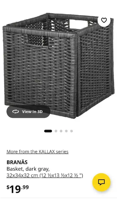 Ikea BRANÄS Basket, View more