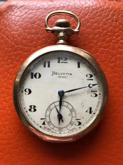 Helvetia montre de poche antique , View more