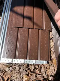 12”x12 ‘ brown Soffit panels
