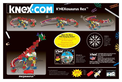 NEW: K'NEX Classics K'nexosaurus Rex Building Set - $30youTube in Toys & Games in Mississauga / Peel Region - Image 2