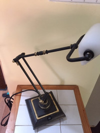 Vintage Rustic Swing Arm Desk Goose Neck Desk Lamp