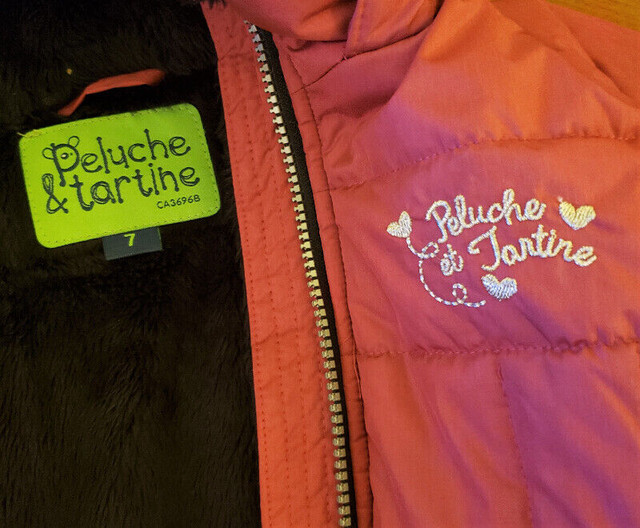 Girls Winter Jacket Very Nice - Size 7 dans Enfants et jeunesse  à Ouest de l’Île - Image 3
