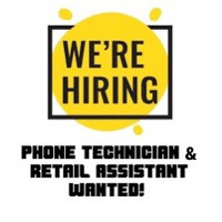 We are hiring mobile technicians/ Digital marketing 