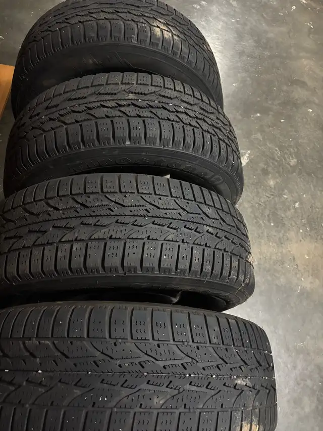 winter tires and rims of a 2018 VW Passat 215/60R/15 in Tires & Rims in Bedford - Image 2