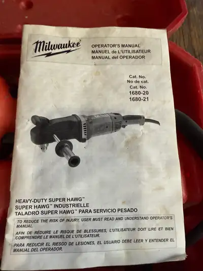 1/2" Milwaukee Super Hawg, View more