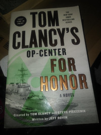 9  Tom Clancy Op Center Paperback Novels