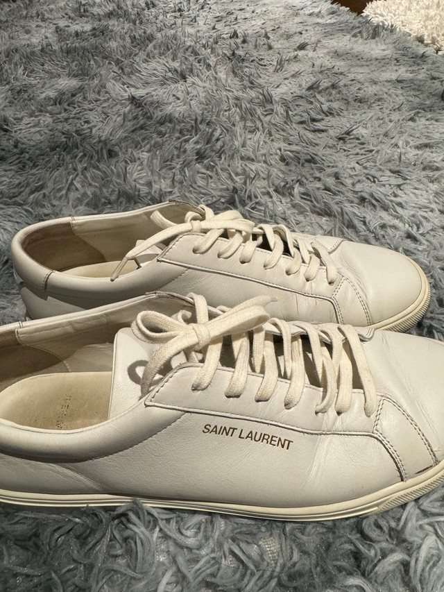 Saint Laurent Andy Sneakers Leather in Men's Shoes in St. Albert