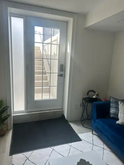 A bright, clean, and well-maintained private 2-bedroom basement apartment is available for daily or...