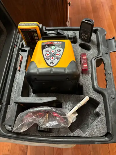 CST Berger lasermark rotary level and tripod, View more