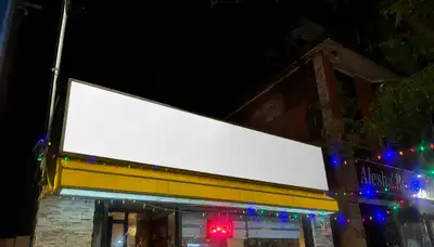 Restaurant/ Office Signboard (12 Feet) Signage, View more