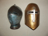 Knight's Helmet Ceramic Wall Decor