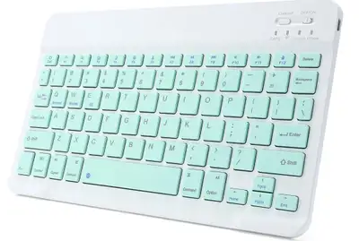 Ultra-Slim Rechargeable Bluetooth Keyboard Portable Wireless Key, View more