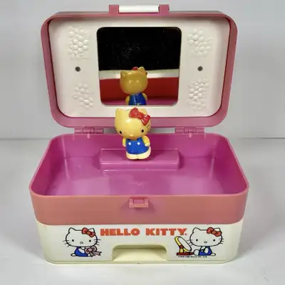 Vintage Hellow Kitty musical jewelry box. , View more