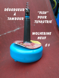 Déboucheur évier toilette (fish)