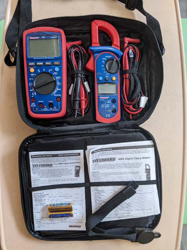 NEW Digital Multimeter And Current Clamp KIT (Westward 22XX28) in Hand Tools in Ottawa - Image 3