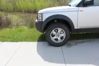 Land rover wheels off road