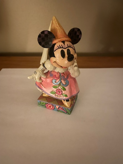 Collectible - Jim Shore Enesco Showcase Disney Traditions - Minnie Mouse Demure and Sweet. #4011753...