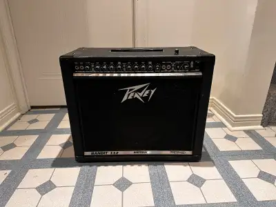 Original Peavey Bandit 112 Guitar Amp w/ Pedal, View more