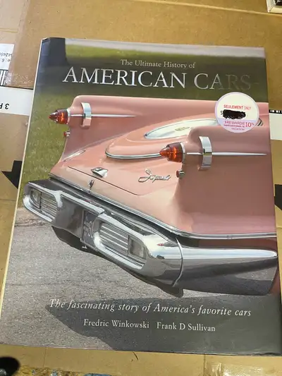 The Ultimate History of American Cars Book, View more