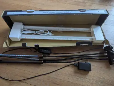 2 grow lights, View more