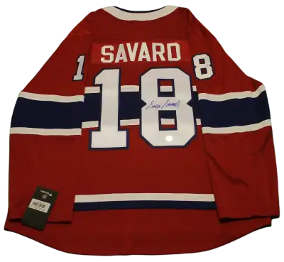 Up for sale is a brand new(with tags) Montreal Canadiens Fanatics jersey signed by NHL great Serge S...