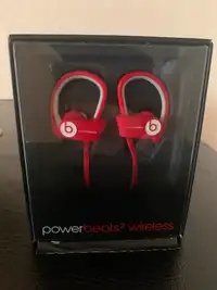 BEATS BY DRE RED BRAND NEW!!!Powerbeats two by Dre