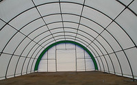 Large Dome Storage Shelter 40'x80'x20' (450g PVC)
