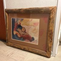 Framed Bear Print