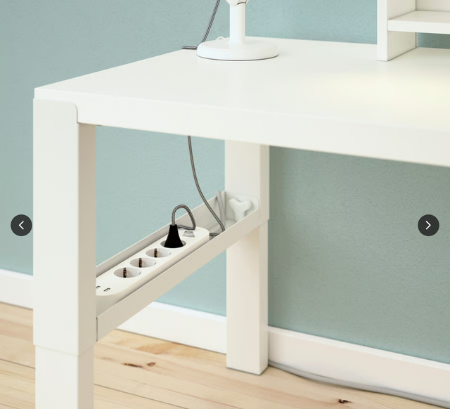 IKEA PÅHL DESK SET — kids' desk, swivel chair, and desk pad in Desks in Oshawa / Durham Region - Image 4