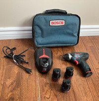 Bosch PS40 Impactor Drill Cordless with Batteries, Charger 