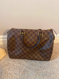 Police Auctions Canada - Louis Vuitton Damier Azur Speedy Bandoulière 30  Handbag (220687L)