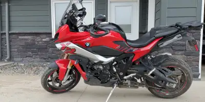 For sale BMW S1000XR, used 1000 km last season. Dealership maintenance. Is full spec and has every o...