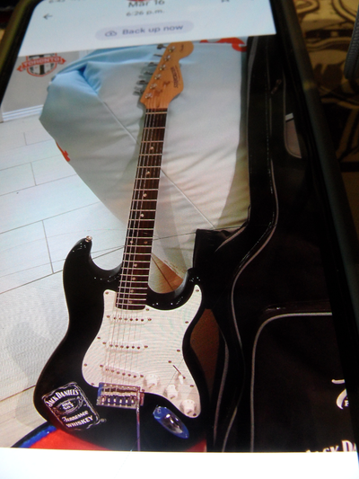 Fender Starcaster Guitar - Jack Daniels, View more